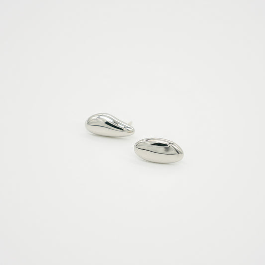 Small Drop Earrings | Silver