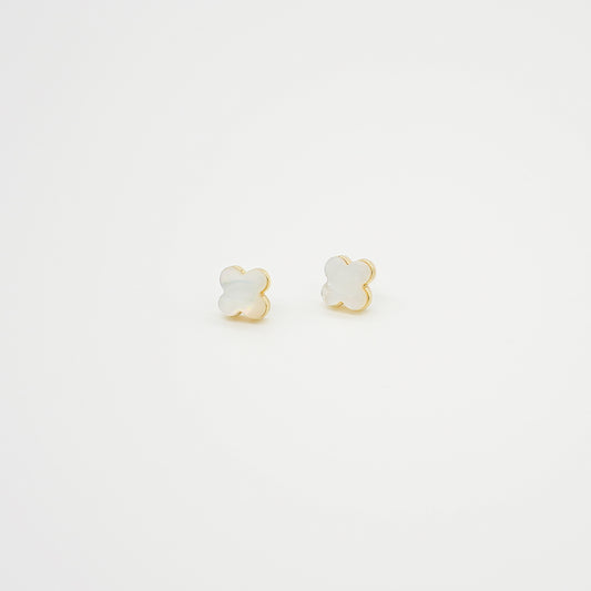 Floral Earrings | Gold